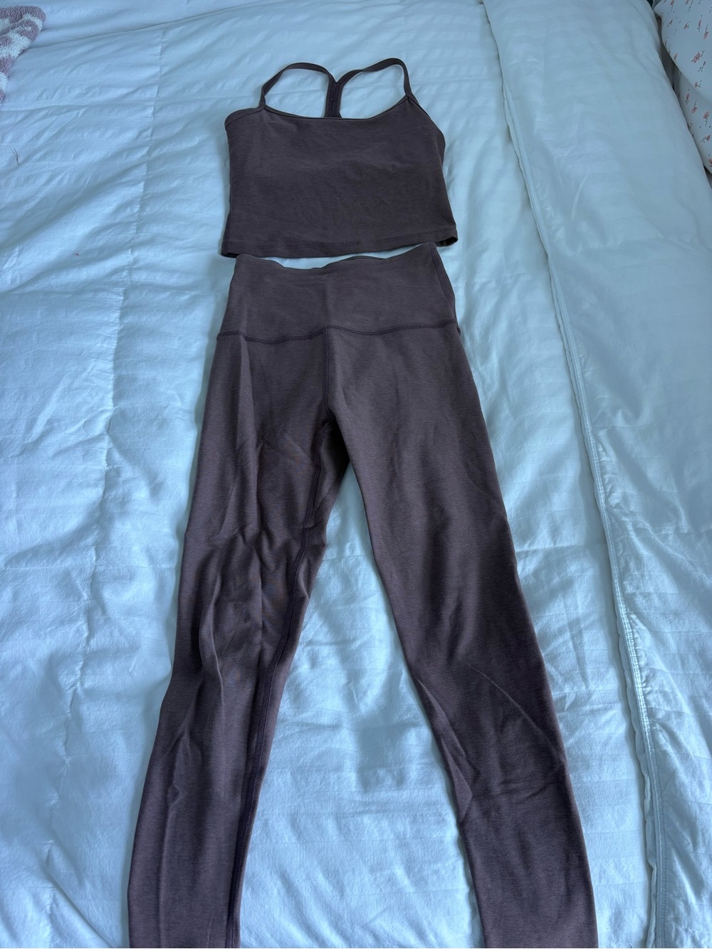 Beyond Yoga Active Leggings & Crop Tank Set
